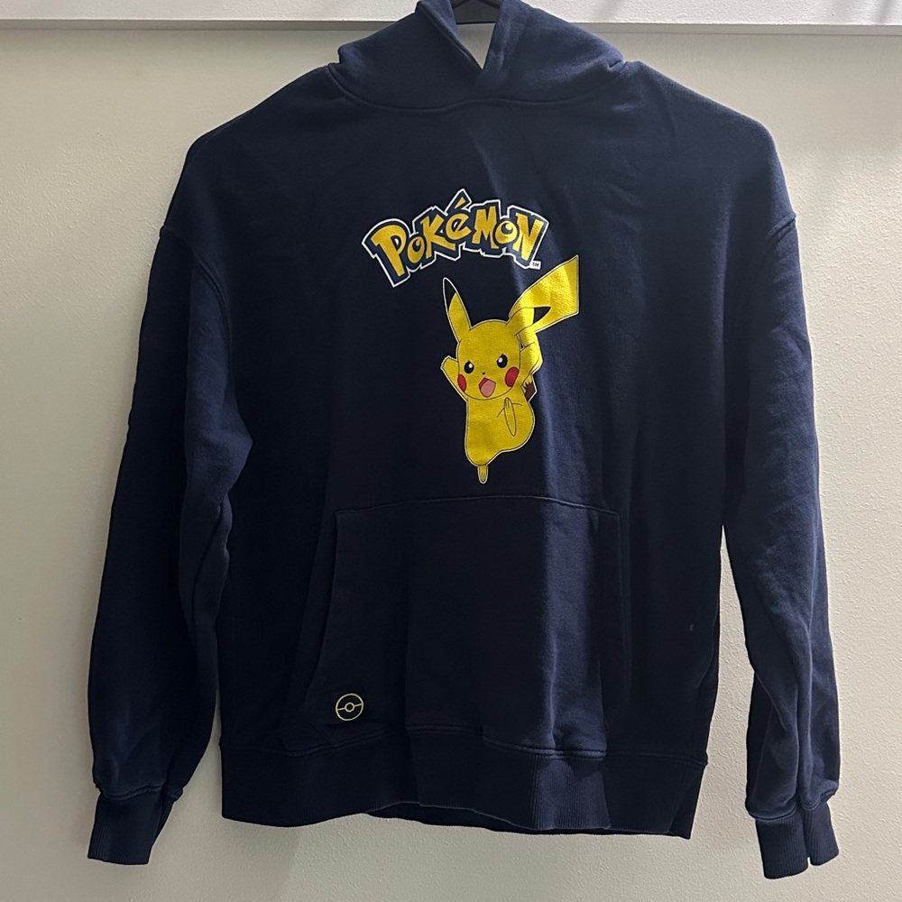 Zara Kids Navy Blue Pokémon Hoodie